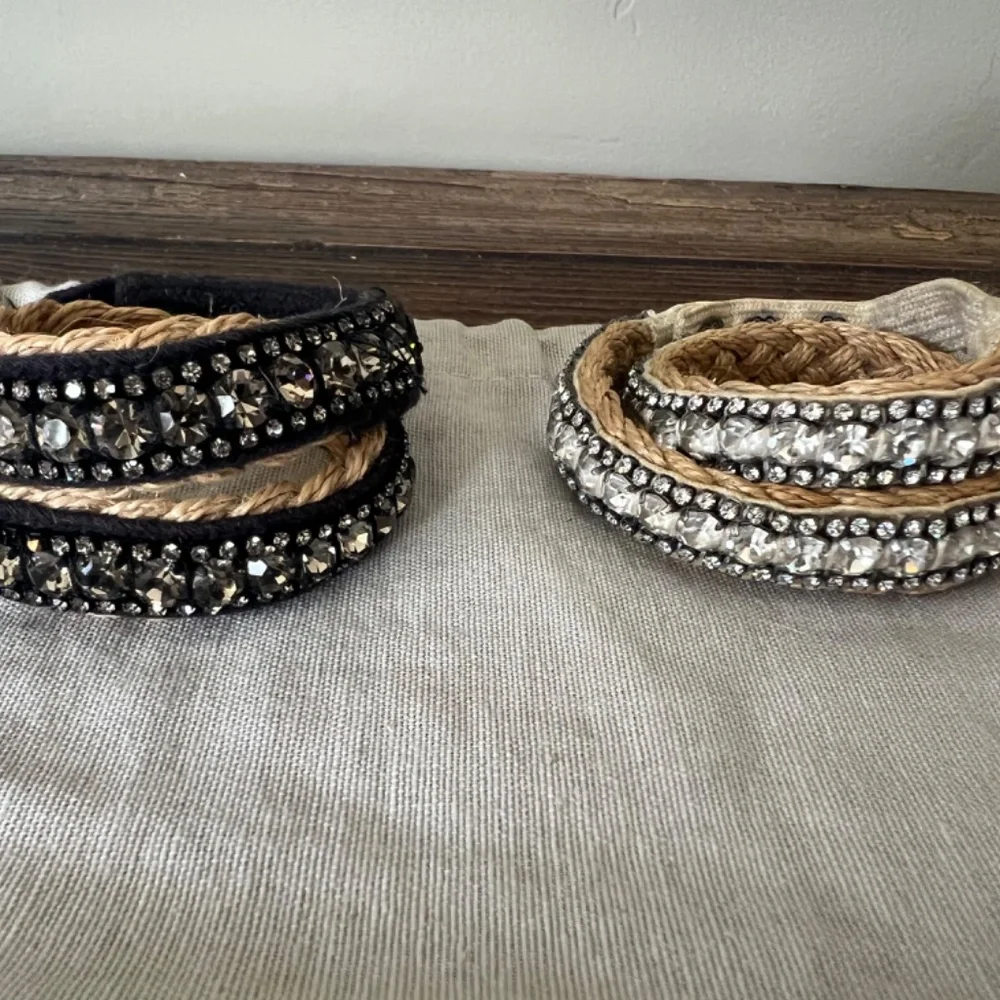 2-Juicy Couture Wrap Rhinestone Bracelets - Picture 3 of 15